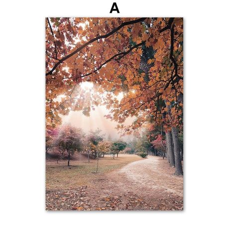 Cabin In The Forest Gallery Wall Canvas Art - Image 5