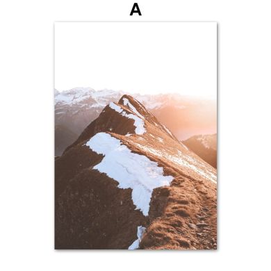 Snow Mountain Road Trip Canvas Art - Image 5