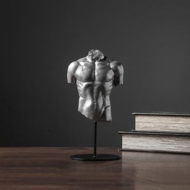 Abstract Man's Body Sculpture