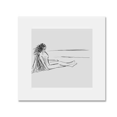 Geometric European Figure Gallery Wall Canvas Art - Image 1