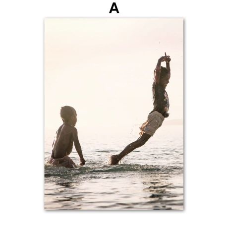 Beach Sunny Day Canvas Art - Image 5