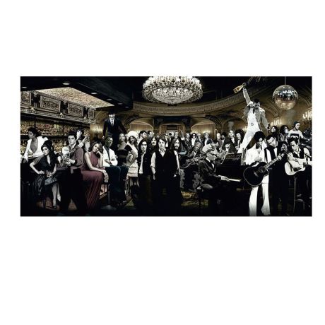 Legend Star Musicians Gathering Canvas Art - Image 1