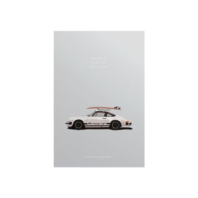 Luxury Sports Car Porsche 911 Canvas Art - Image 7