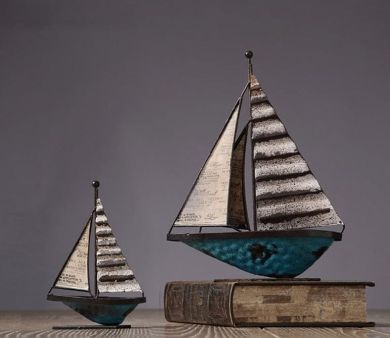Retro Sailboat Ornament