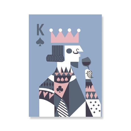 King & Queen Drinking Canvas Art - Image 6