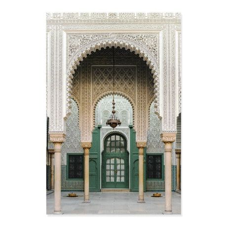 Moroccan Agate Palm Tree Gallery Wall Canvas Art - Image 14