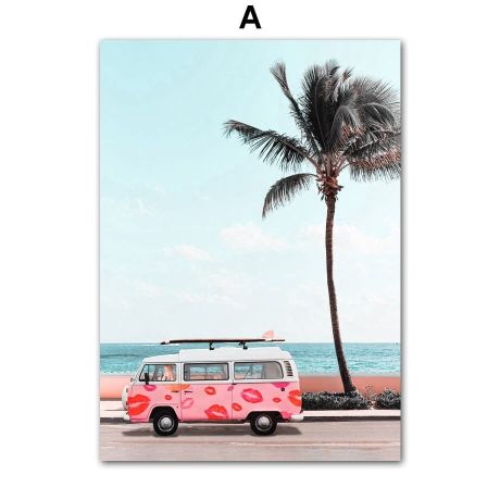 Beach Summer Resort Vacation Canvas Art - Image 5
