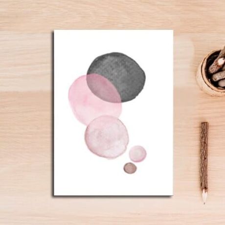 Pink Diamond Love Canvas Art - Image 7