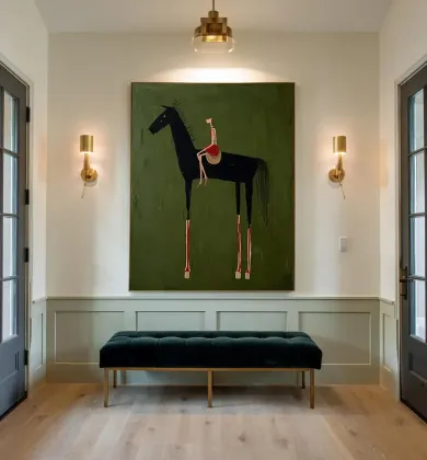 Horse Rider Wall Art Print