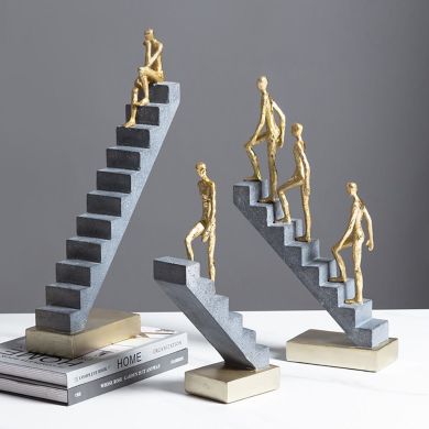 Abstract Thinker Figurines