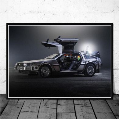Back To The Future Car Canvas Art - Image 10