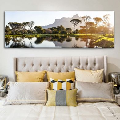 Beautiful Sunset Landscape Canvas Art - Image 2