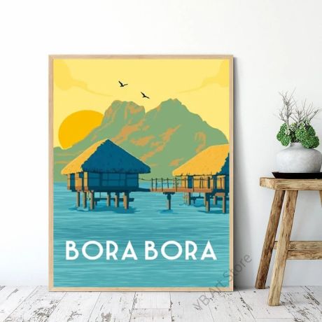 Travel Destination Cities Gallery Wall Canvas Art - Image 6