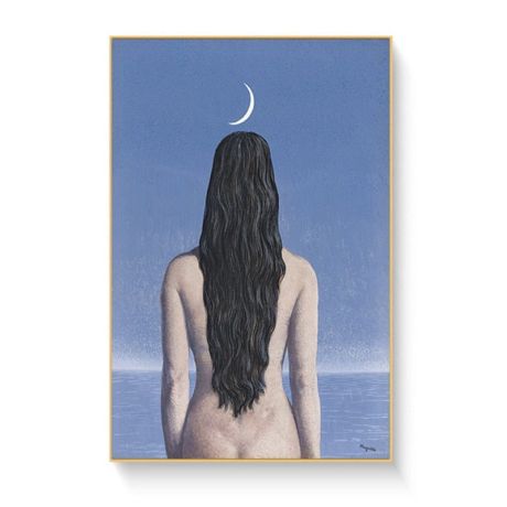 Rene Magritte Surrealism Painting Canvas Art - Image 8