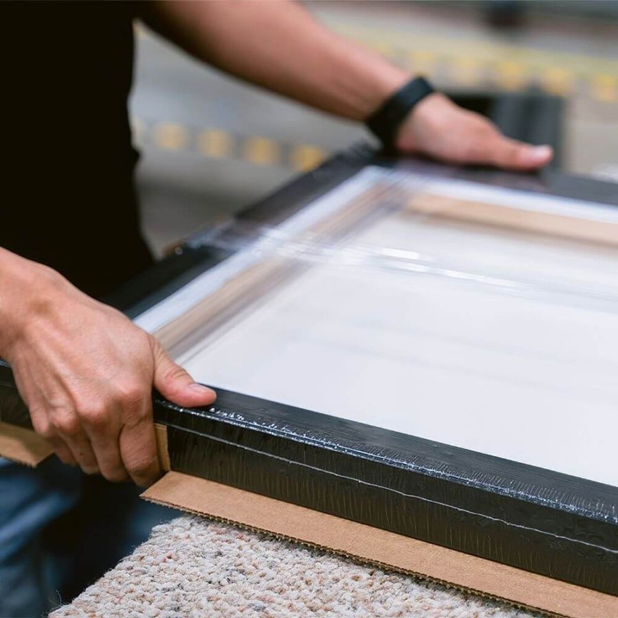 Daedalus Designs Eco Friendly Packaging for Canvas Art