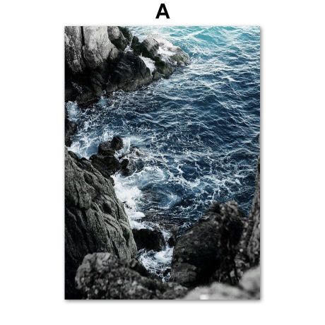 Seaside Reef Gallery Wall Canvas Art - Image 5
