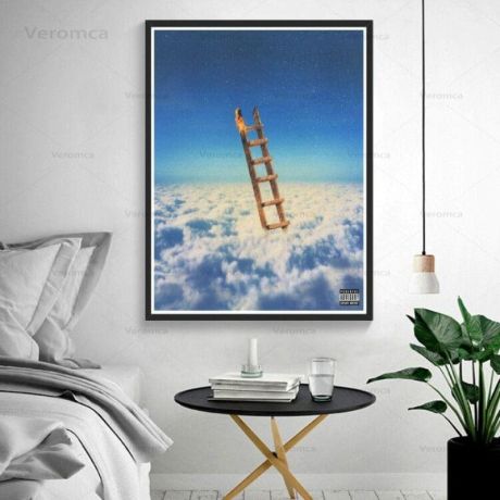 Highest In Room Rap Music Canvas Art - Image 3