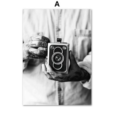 Black White Surf Beach Gallery Wall Canvas Art - Image 5
