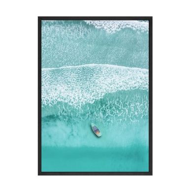 Island Seawaves Gallery Wall Canvas Art - Image 6