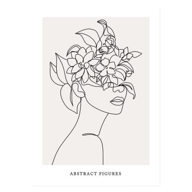 Couple Sketch Line Gallery Wall Canvas Art - Image 5