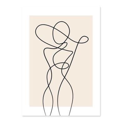Neutral Beige Gallery Wall Canvas Art - Image 7