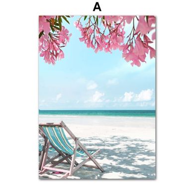 Thailand Beach Resort Gallery Wall Canvas Art - Image 6