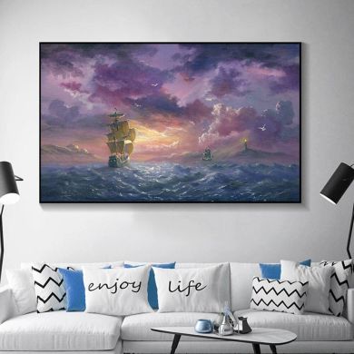 The Flying Dutchman Canvas Art - Image 4