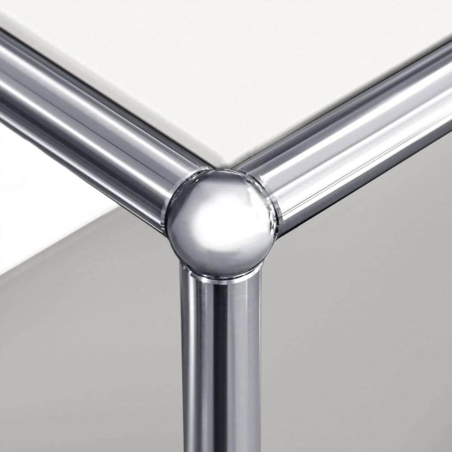 USM Haller Credenza C2A Cabinet - Stainless Steel Ball Joint by Daedalus Designs