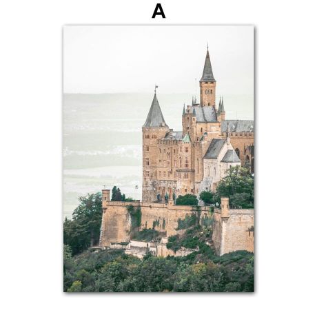 Eco Vintage Town Gallery Wall Canvas Art - Image 5