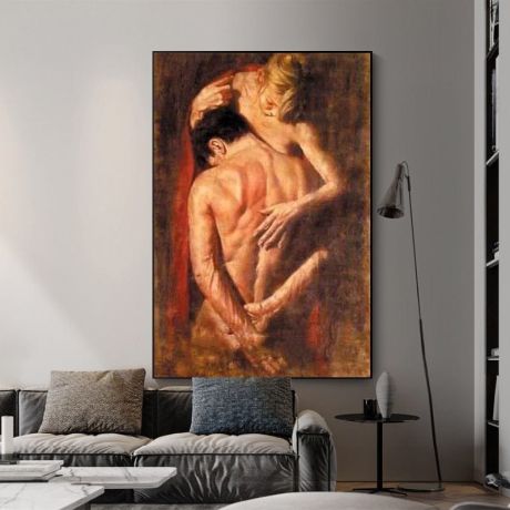 Intimate Moment Canvas Art - Image 2