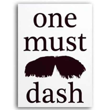 One Must Dash Canvas Art - Image 5