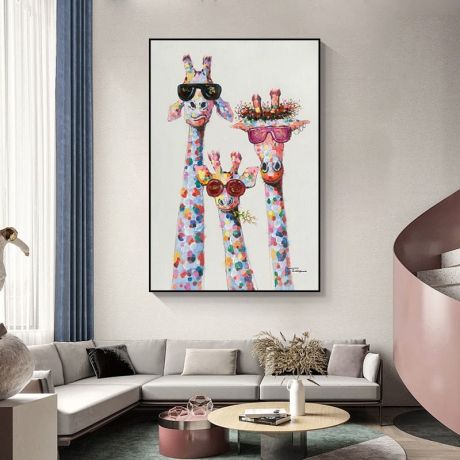 Cool Giraffe Family - Image 2