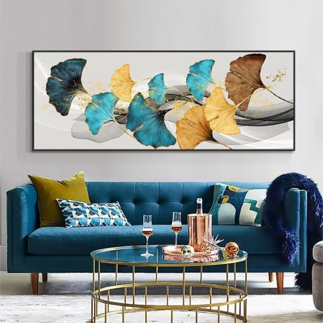Ginkgo Leaves Canvas Art - Image 5