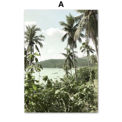 Lake House Resort Gallery Wall Canvas Art - Image 5