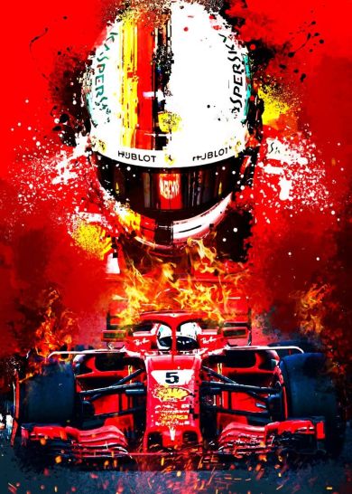 Formula 1 Racers Canvas Art - Image 5