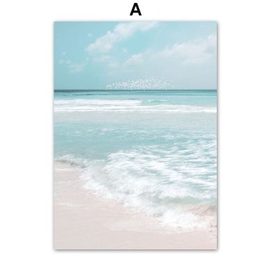 Santorini Staycation Gallery Wall Canvas Art - Image 4