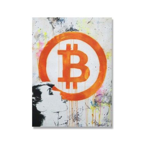 All Hail Bitcoin Canvas Art - Image 6
