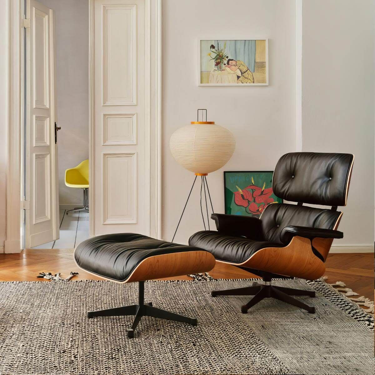 Eames Lounge Chair with Ottoman by Daedalus Designs