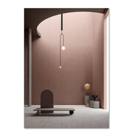 Pink Obsession Architecture Canvas Art - Image 6