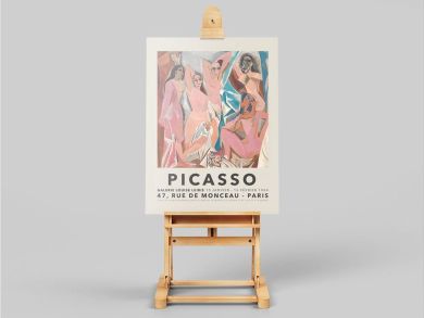Pablo Picasso Exhibition Poster Canvas Art - Image 6