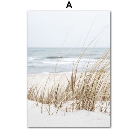 White Sand Beach Resort Gallery Wall Canvas Art - Image 5