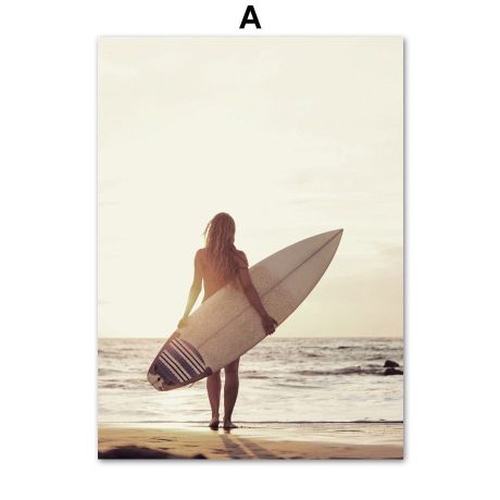 Sea Coconut Island Gallery Wall Canvas Art - Image 5