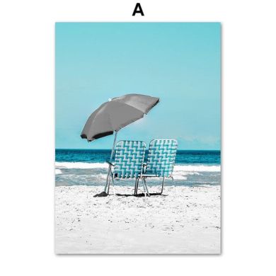 Summer In Maldives Gallery Wall Canvas Art - Image 4