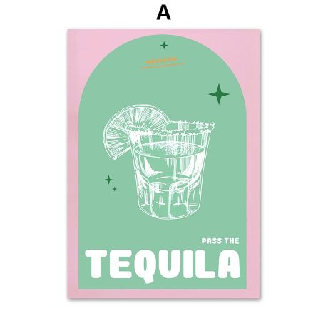 Tequila Tropicana Ibiza Drink Canvas Art - Image 5