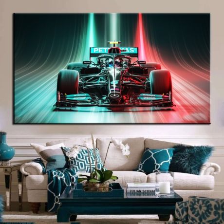 Mercedes AMG Formula One Canvas Art - Image 3