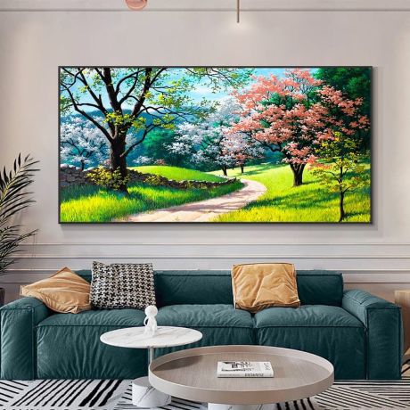 Sakura Park Canvas Art - Image 2