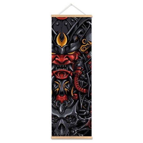 Japanese Black Death Clan Canvas - Image 6
