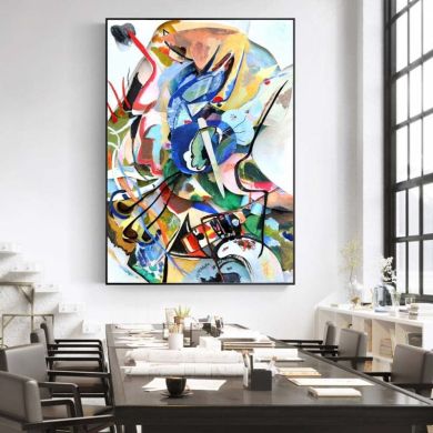 Wassily Kandinsky Abstract Painting Canvas Art - Image 2