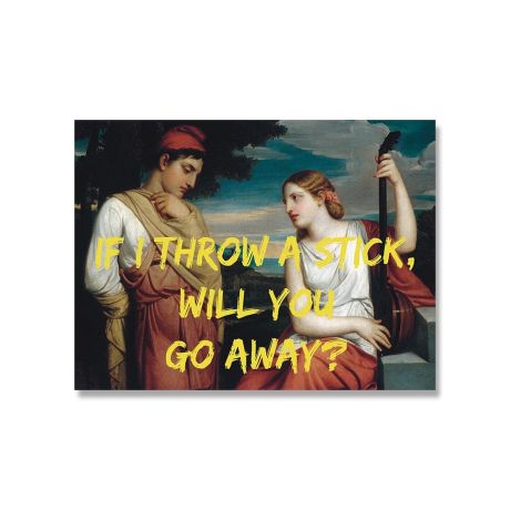 Historical Noble Figures Humor Quotes Canvas Art - Image 7