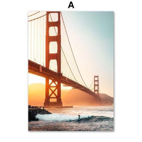 World's Magical Landmarks Canvas Art - Image 5